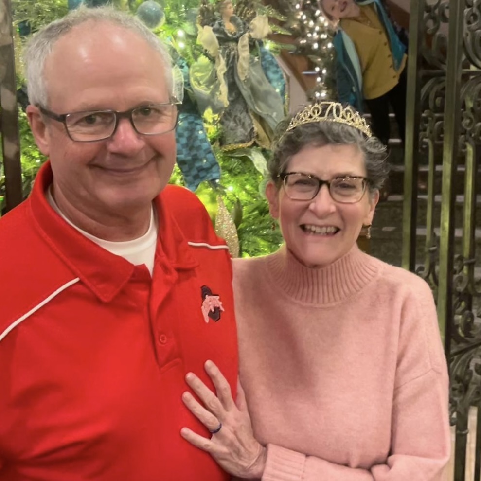 Cindy and her husband, Tony